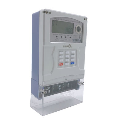 jenis keypad sts standar meteran listrik pintar prabayar tiga fase dengan modul LORA-RF