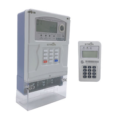 Kontrol Jarak Jauh STS Standard Split Keypad Type Residential Smart Three Phase Electric Meter