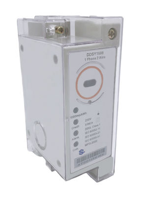 4kV 50HZ Monophase Smart Meteran Listrik Prabayar Dengan CIU