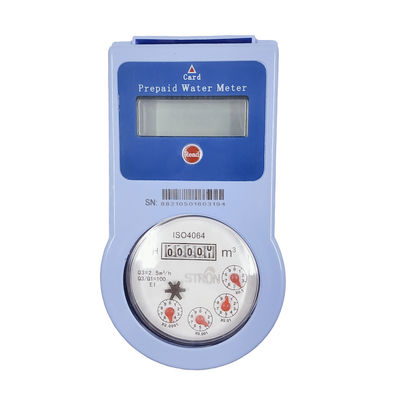 0-999999 Liters Range Measurement Smart Water Meter untuk Real-Time Water Monitoring LoRaWAN Standar Protokol Komunikasi STS