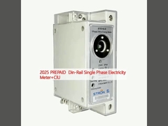 2025 PREPAID Din-Rail Single Phase Electricity Meter+CIU